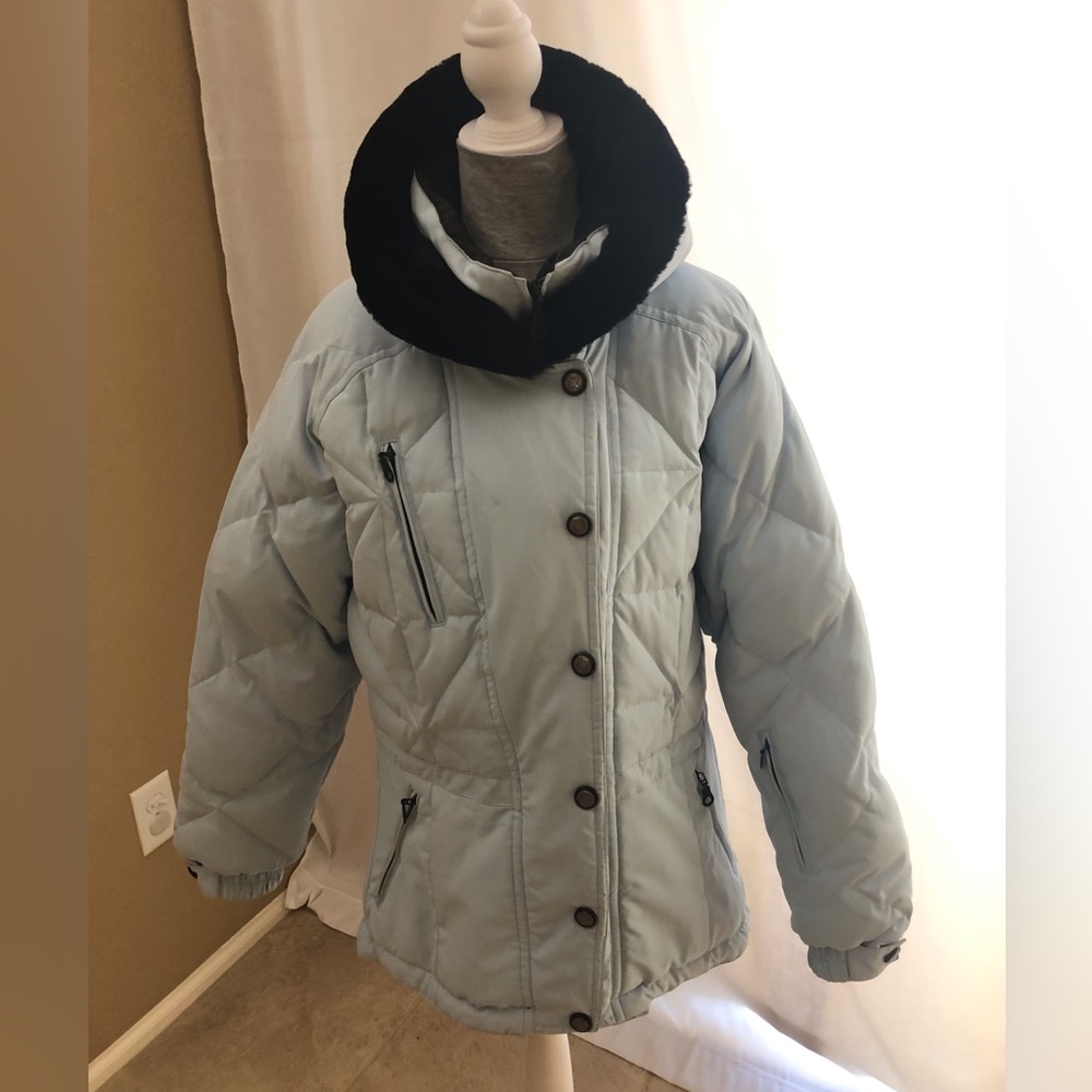 BLACKBEAR ski jacket with fur trimmed hood